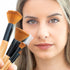 Wooden make-up brush set with case Miset InnovaGoods