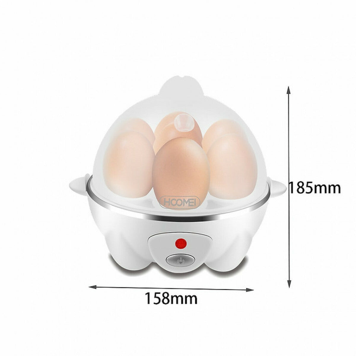 Egg cooker 360W for 7 eggs