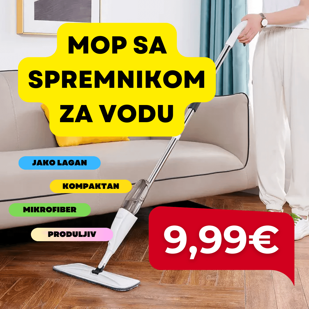 Mop sa spremnikom za vodu